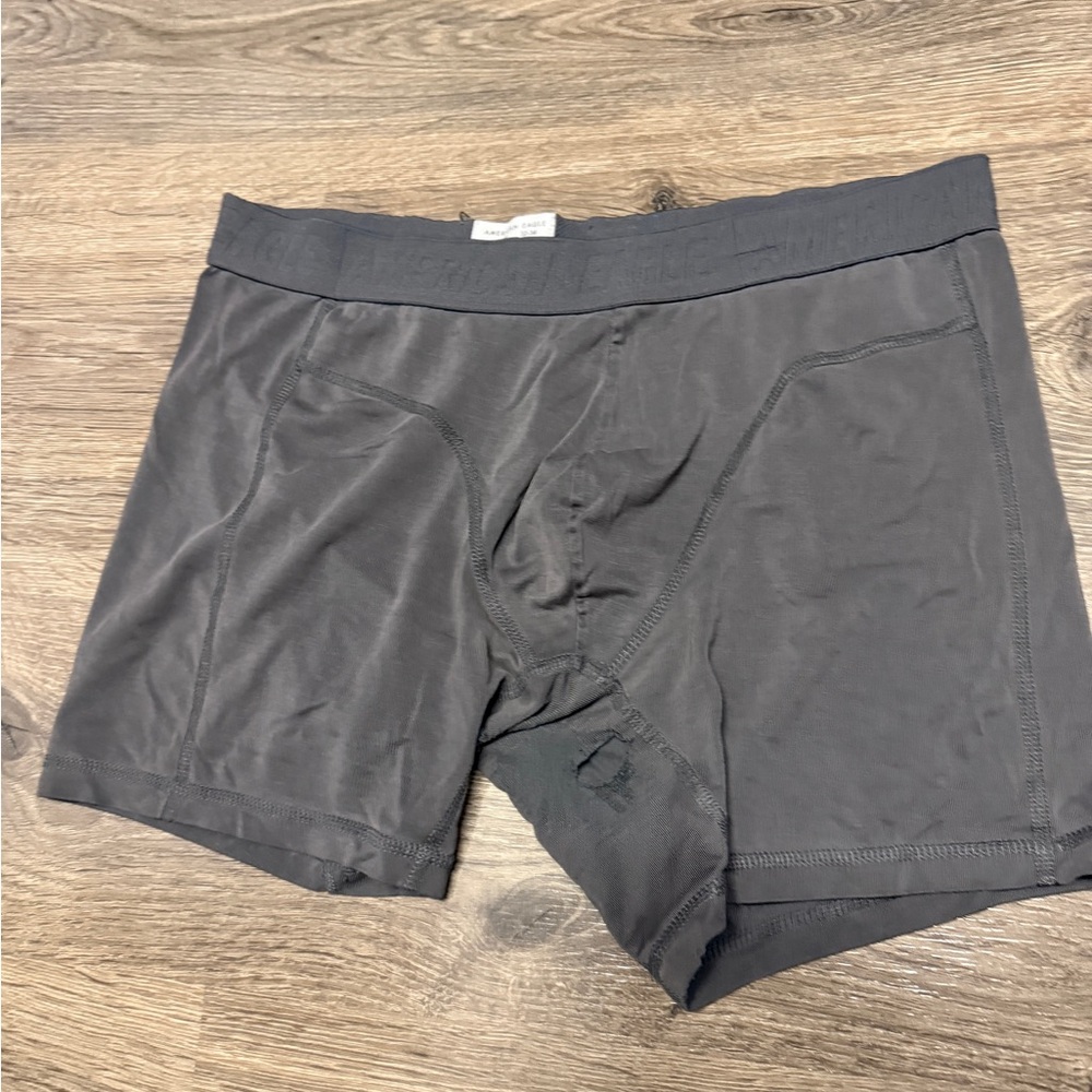 Men's Gray Boxer Briefs